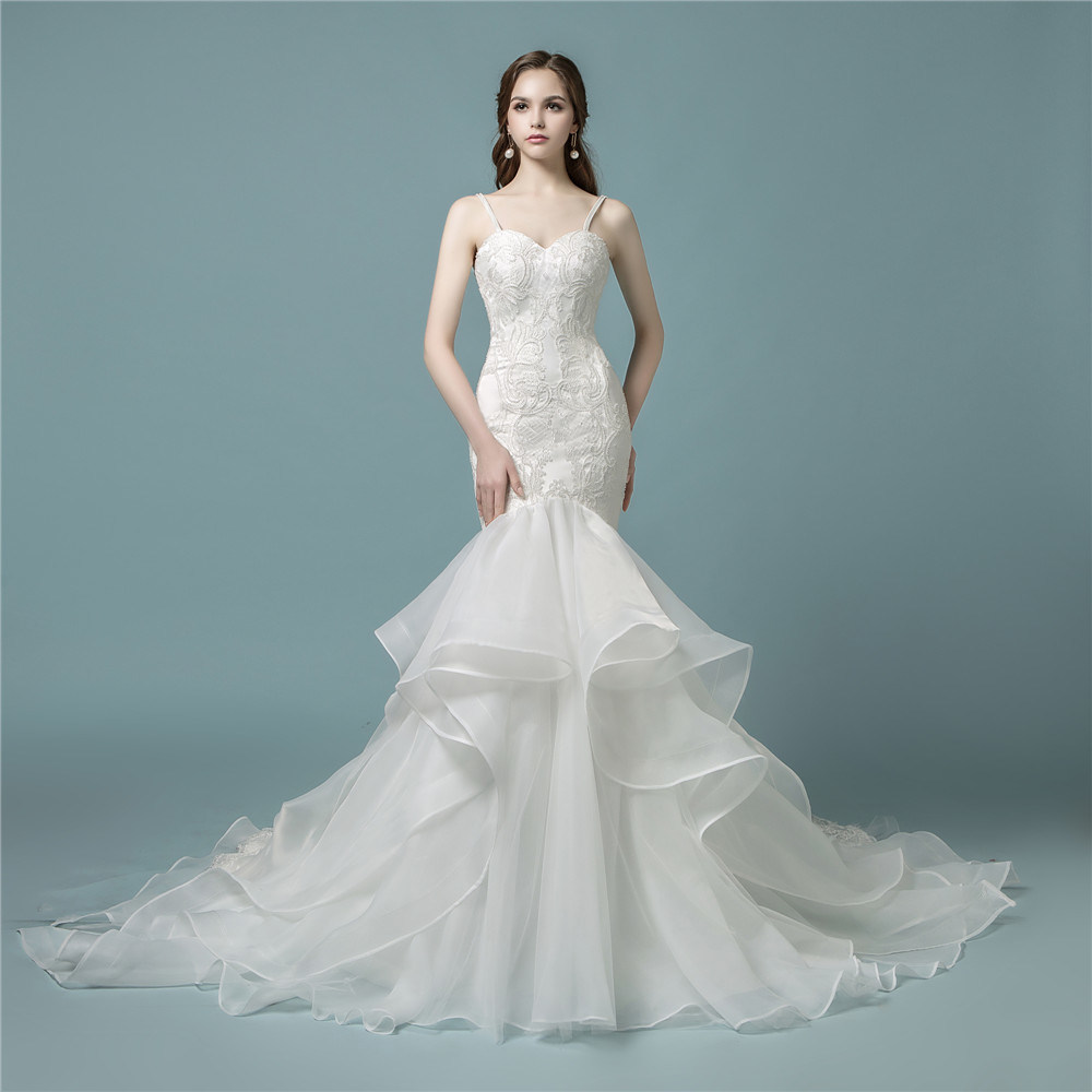 Amelie Rocky 2018 Lace Bridal Wedding Dress Mermaid
