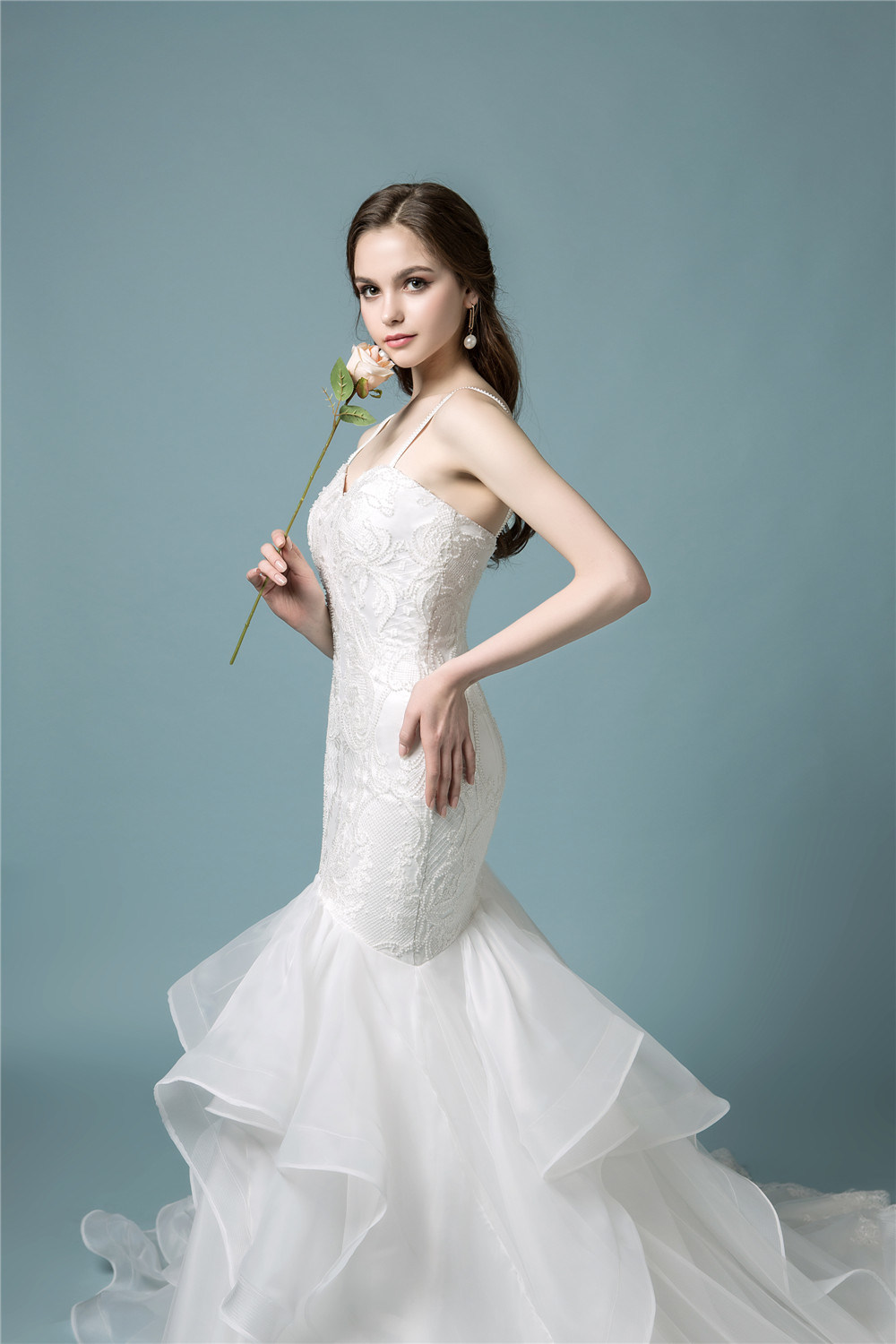 Amelie Rocky 2018 Lace Bridal Wedding Dress Mermaid