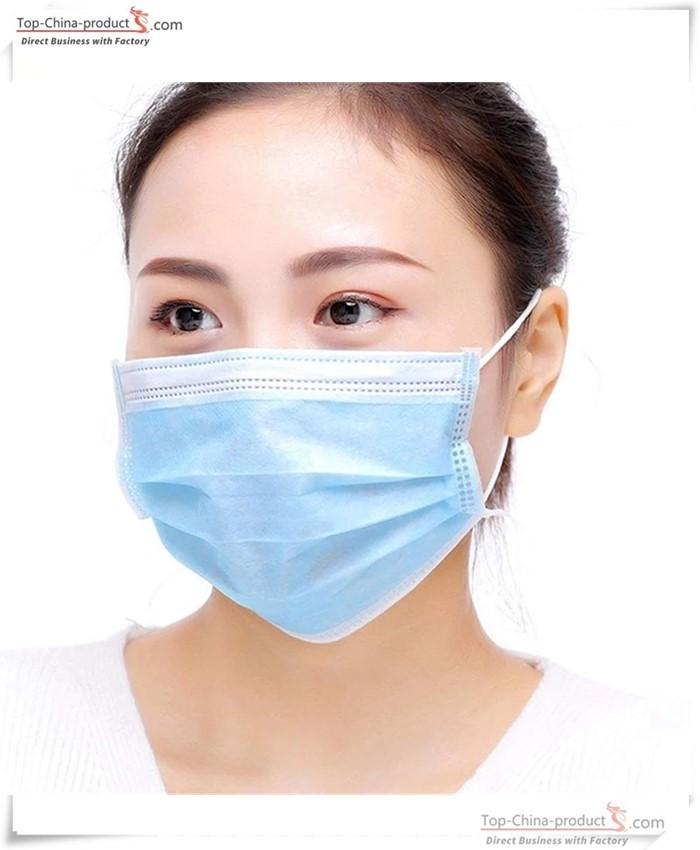 Comfortable Fit Health Non Woven PP Surgical Medical Face Mask CE FDA